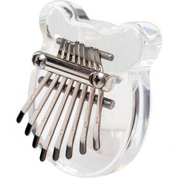 Kalimba Mini 8 Teclas Mbira Portátil en Forma de Oso