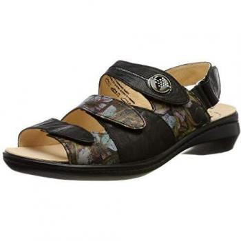 Think! Camilla Slingback Sandalen, Damen, Schwarz, 37 EU