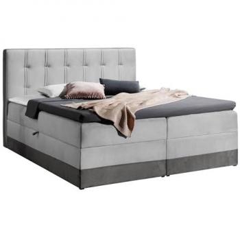 Royal Boxspringbett mit Matratzen-Topper und Bettkästen