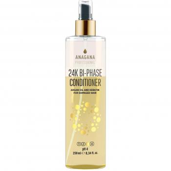 Maschera Rilassante 24K Bifase con Olio d'Argan e Keratina per Capelli Sbilanciati