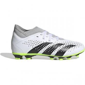 Adidas Kids Fußball-Rasenschuhe Predator Accuracy 4 Sock FXG (unisex) – Farbvarianten: FTWWHT/CBLACK/LUCLEM, 38 mm