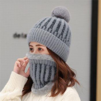 Warm Wool Skull Cap for Women
