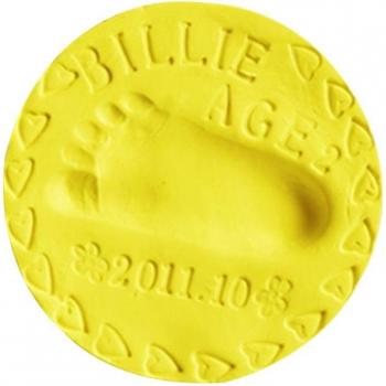 Kit de recuerdo de huellas de bebé suave