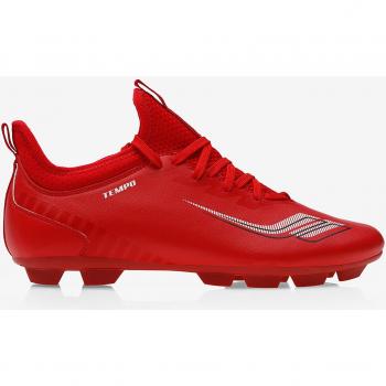 Pantofole da football uomo Tempo 36-40 rosso intenso