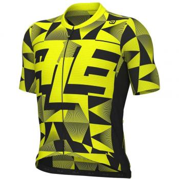 Ale Maglia Fluo Giallo PR.E Multiverso maniche corte