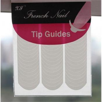 3 Pattern French Nail Guide Strips
