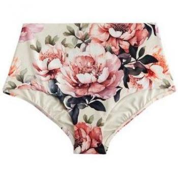 Bikini Next Slip abete e rosso arancione