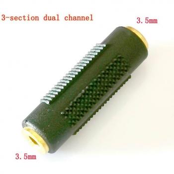 Adaptador Estéreo Hembra a Hembra 3,5mm