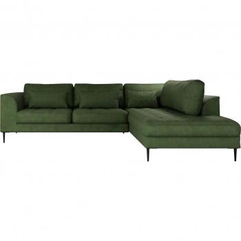 TRENDMANUFAKTUR Ecksofa »Luzi«, gemütlich, mit Schlaffunktion und Bettkasten, L-Form