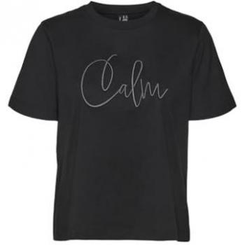 Vero Moda T-Shirt Mette 10321312 Schwarz Loose Fit