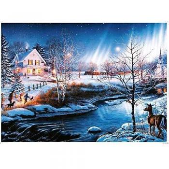 Aurora Winter Night Puzzle by Meryi – 1000 Pieces