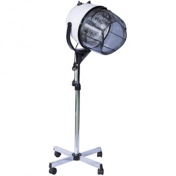 HOMCOM Haartrockner-Haube mit integriertem Standfuß – 1180 Watt – Weiß