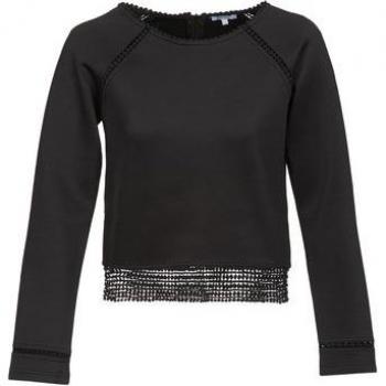 Women's Amelie Hoodie in Classic Black (Bardot)