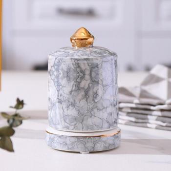 Ceramic Toothpick and Cotton Swab Holder