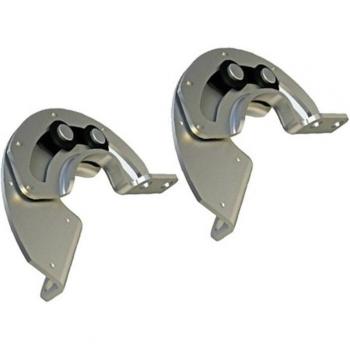 CL119 90 Degree Limit Hidden Sliding Hinges, R6 Carbon Steel, Industrial Equipment Cabinet Door (Set of 2)