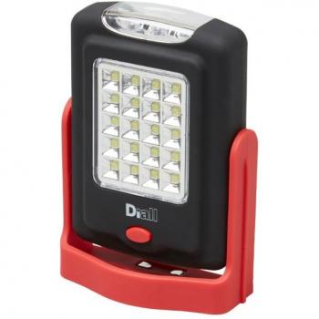 Lanterna Vermelha com Bateria AAA 20 Leds