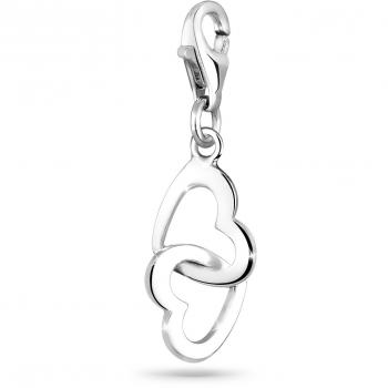 Elli Charms „Verbundene Herzen“ – Sterling Silber