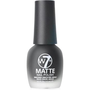 Uñas 7 en Negro Mate