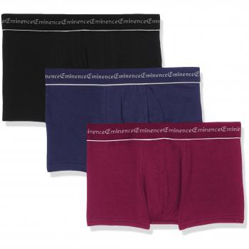 Bóxer Multicolor para Hombre Eminence Business, X-Large, Pack de 3