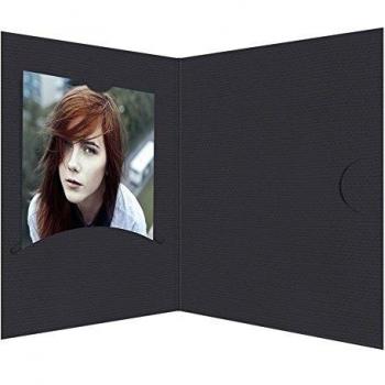 Daiber Portafoto Cartoncini Nero 5x7 cm