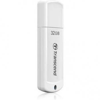 Transcend 32GB JetFlash 370 USB-Stick, Weiß