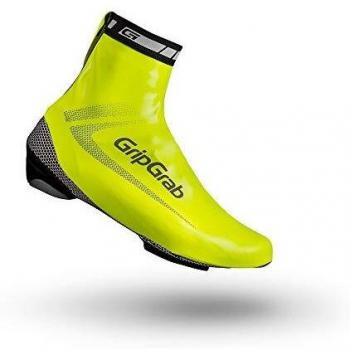 GripGrab RaceAqua Hi-Vis Copriscarpe Unisex Giallo Fluo XXL