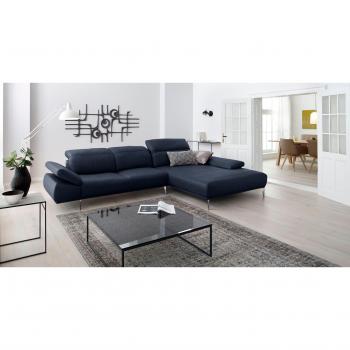 W.SCHILLIG Levi L‑Ecksofa – verstellbare Rücken