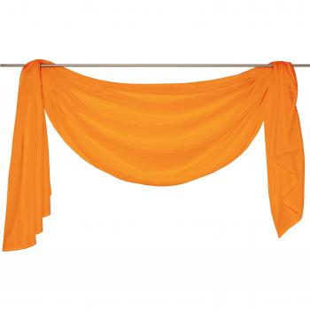 Freihanddeko WIRTH Daria Gardinen Gr. 300cm, 135cm, orange