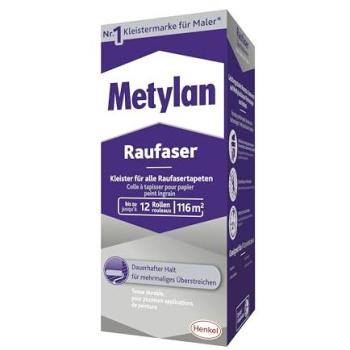 Tapetenkleister Raufaser, trocknet transparent