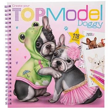 Kreativ-Tiermalbuch “TopModel Doggy” – Größe 22x21x1,5 cm