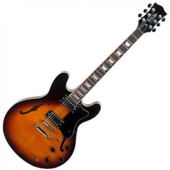 Guitare électrique Rocktile Pro HB100-SB Hollowbody