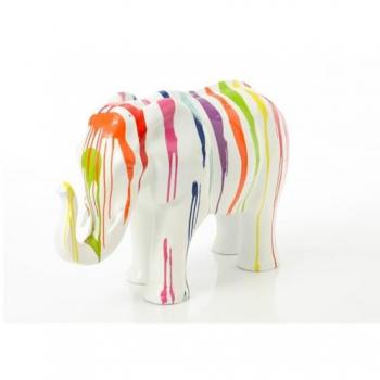 Éléphant Trash Multicolore 58 cm