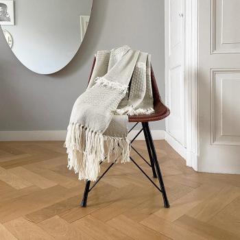 Malagoon Offwhite Cozy Fringe Wrap