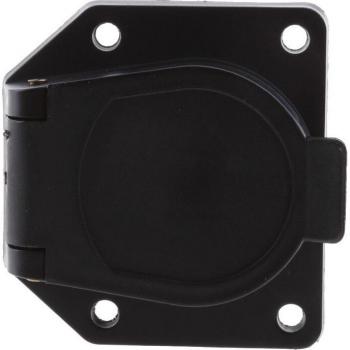 Redondo 7 Vías Conector Lúcido US Remolque