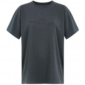 Maison Margiela Women’s Basic Cotton T‑Shirt – Black, S