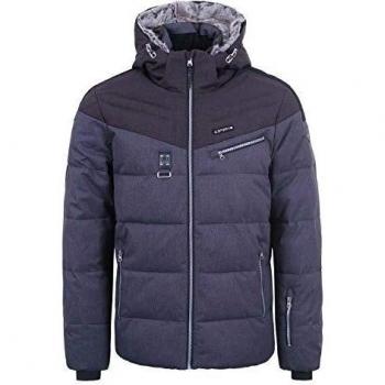 IcePeak Herren Skijacke Pier 46269 Lead‑Grey 54 – „Nordwind Ledergrau“