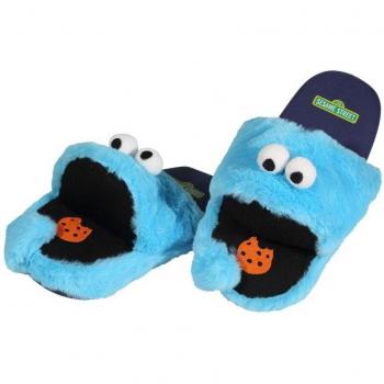 Cookie Monster Pantofole Blu Uomo Sesame Street S-M-L-XL