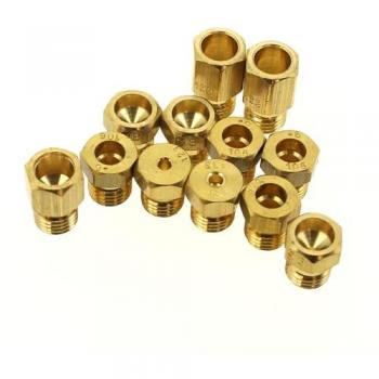 Kit injecteurs gaz naturel C00076915 pour Cuisinière INDESIT