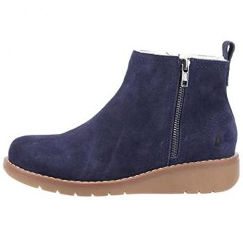 Hush Puppies Libby Bottes Femme Bleu
