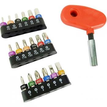 1/4 Drive Multi-Bits Micro-Screwdriver Set