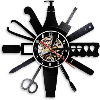 Horloge Décorative pour Salon de Manucure