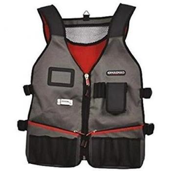 C.K Chaleco técnico MA2729, Poliéster, 14 bolsillos