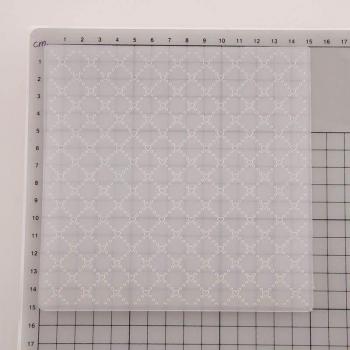Carpeta de Papel Transparente 15cm × 15cm en Relieve – Material para Álbumes y Tarjetas