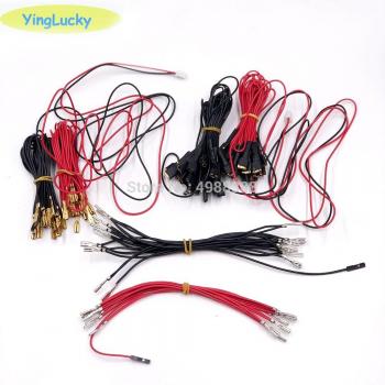5V 12V USB Encoder LED Button Cable with 2.8mm Quick 2-Pin Connector for Arcade Joystick