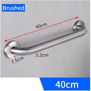 Système d'appui salle de bain sans barrière, inox