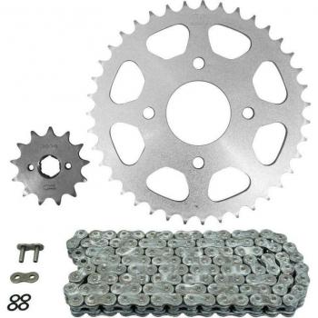 Kit chaîne Afam pour Honda 125 CA Rebel 1995-2000 520 13X39