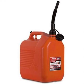 Bidón Tayg 20 litros con cánula de seguridad, Naranja