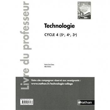 Technologie cycle 4 (5ème/4ème/3ème)