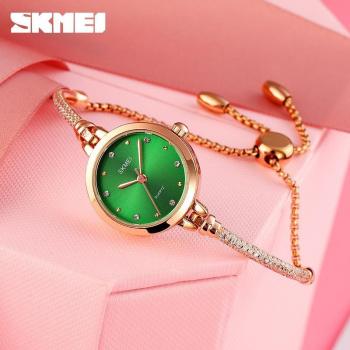 Orologio SKMEI per ragazze con design ultra slim e bracciale nera