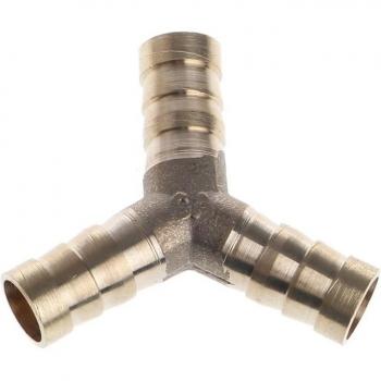Connecteur Y de Carburant 6‑16 mm en Laiton – Trois Voies